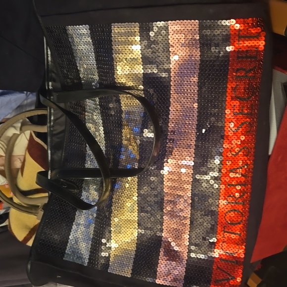 BIG Victoria Secrets tote canvas bag - Picture 5 of 15